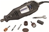 100-N/7 Rotary Tool Kit, 0.9 A, 1/8 in Chuck, Keyed Chuck, 1-Speed, 35,000 rpm Speed